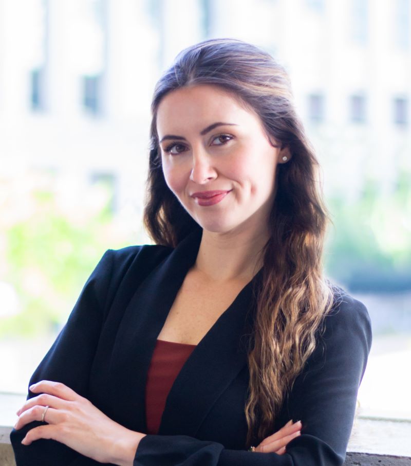 Head shot of military spouse Hannah Carey